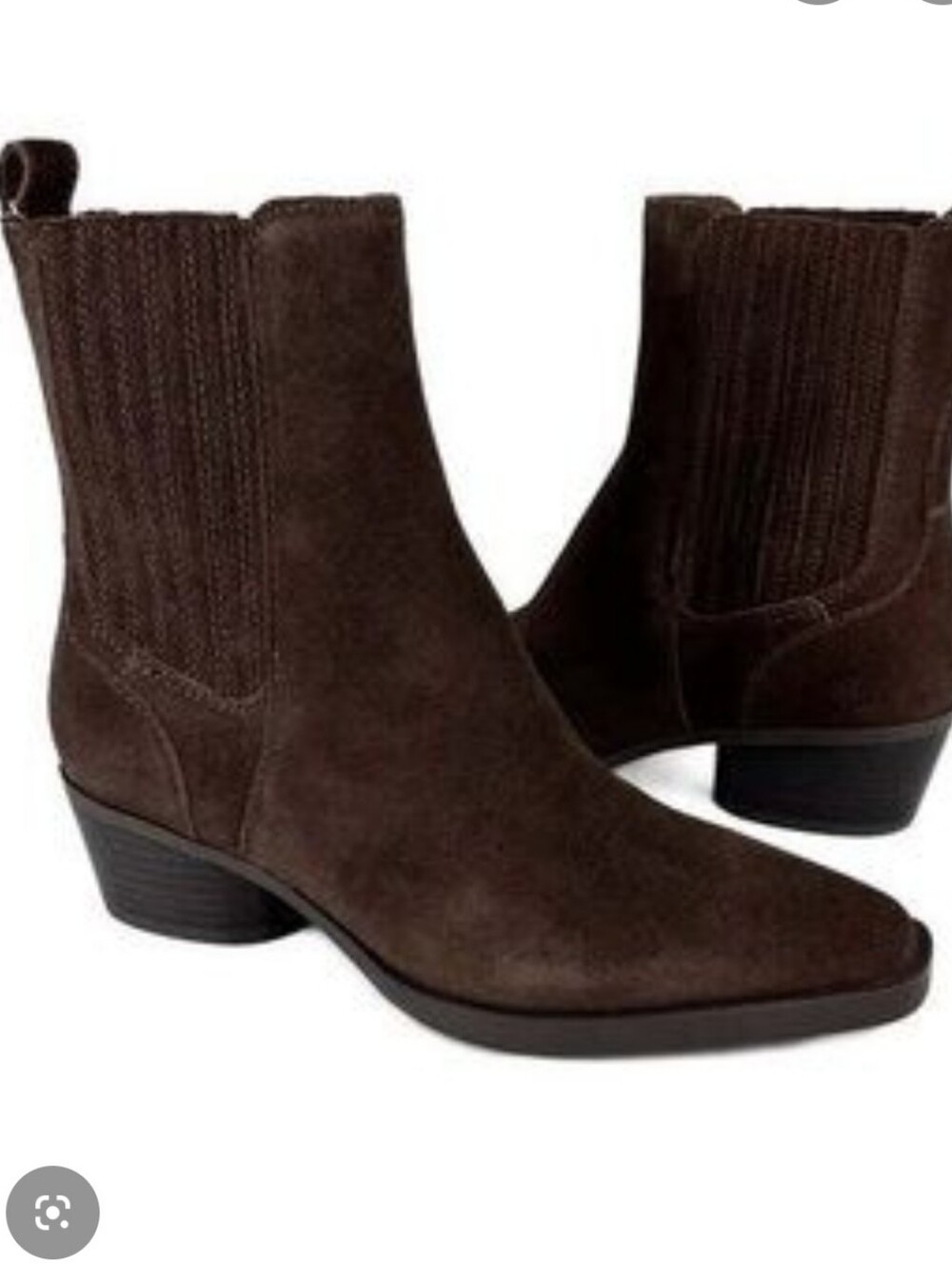 Dolce Vita Brown Suede Ankle Booties
